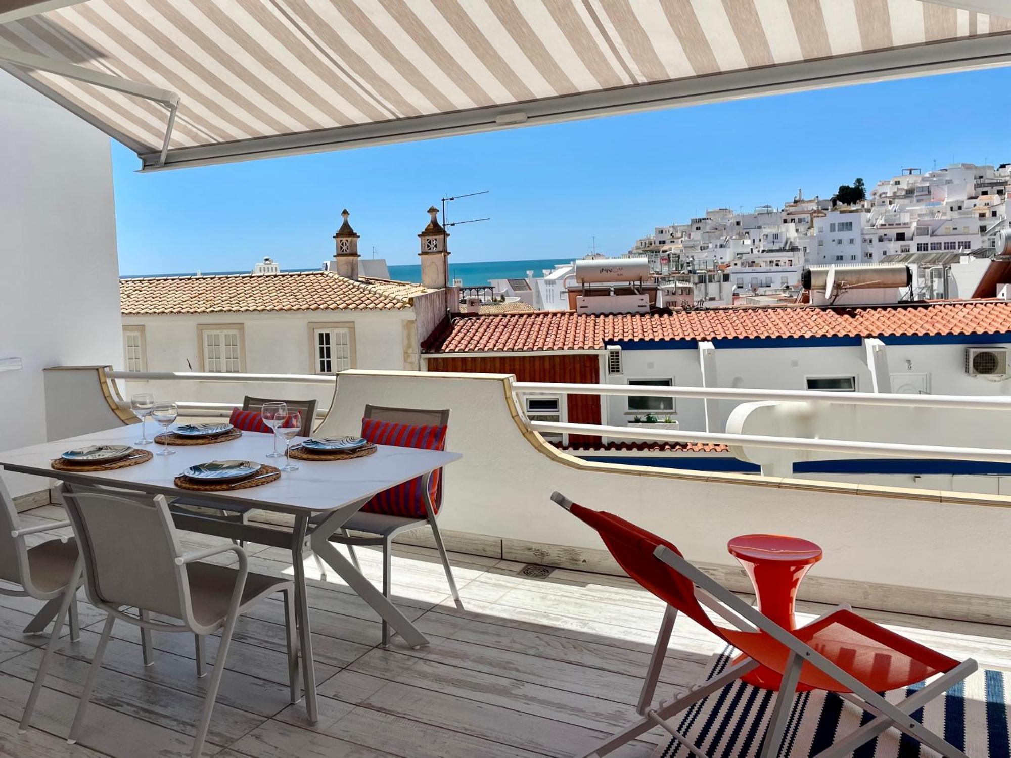 Ocean Balcony Apartment Albufeira Ngoại thất bức ảnh